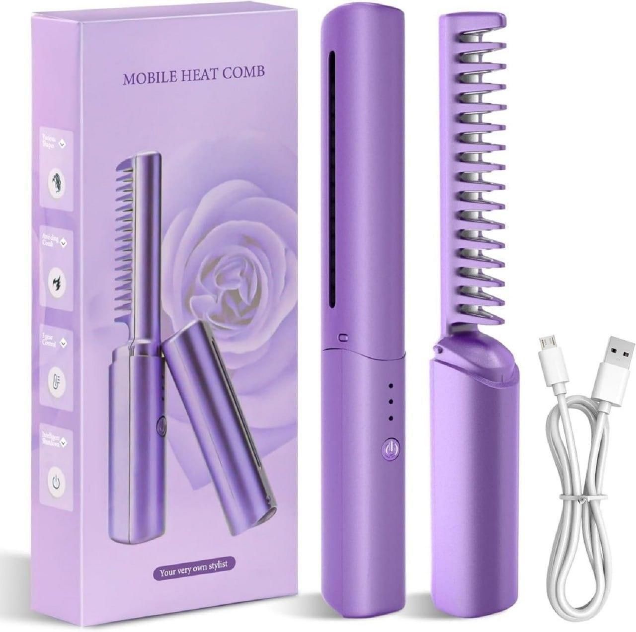 Mini Hair Straightener – Portable, Fast-Heating, & Gentle on Hair  Perfect for Travel & Everyday Styling