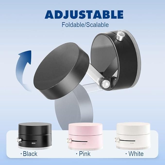 Vacuum Magnetic Phone Holder – Strong Suction, 360° Rotation, Works Anywhere!