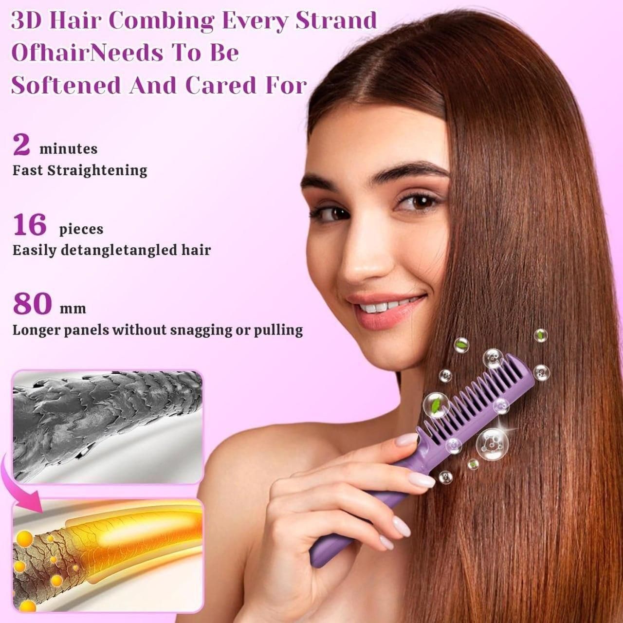 Mini Hair Straightener – Portable, Fast-Heating, & Gentle on Hair  Perfect for Travel & Everyday Styling