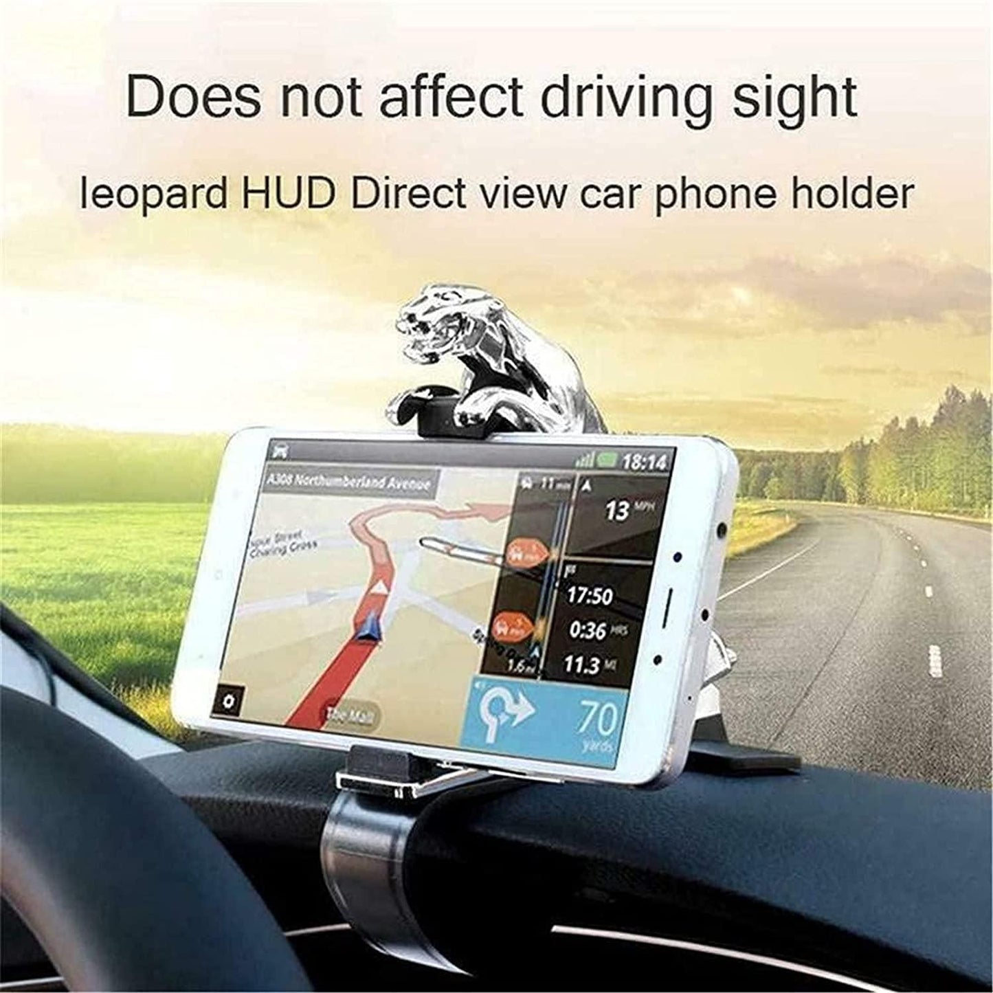 Jaguar Dashboard Phone Holder for Car (Pack of 2) – Strong Grip, Rotatable & Universal Fit