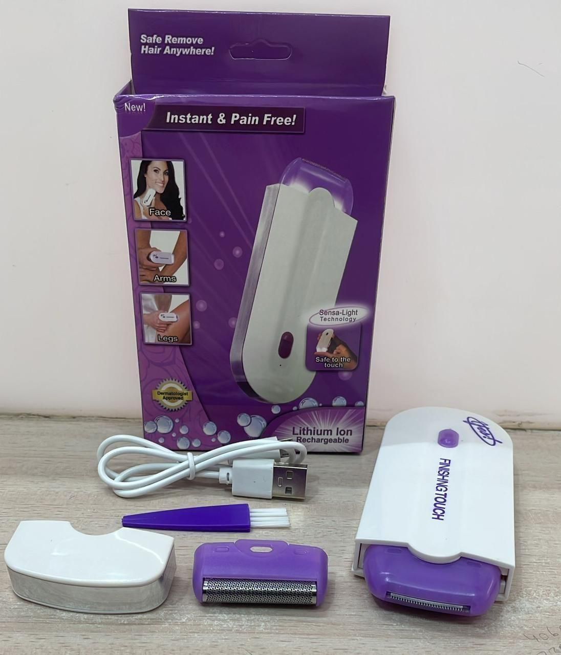 Painless Facial & Body Hair Trimmer Unisex – Safe, Smooth & Portable