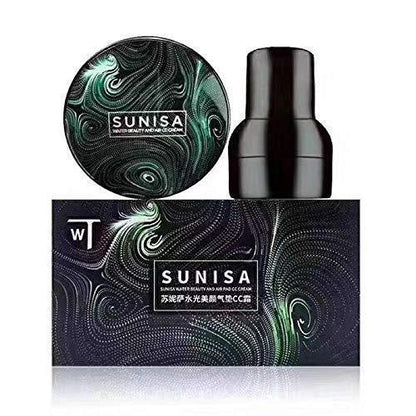 Sunisa 3-in-1 Air Cushion Waterproof Foundation – CC Cream