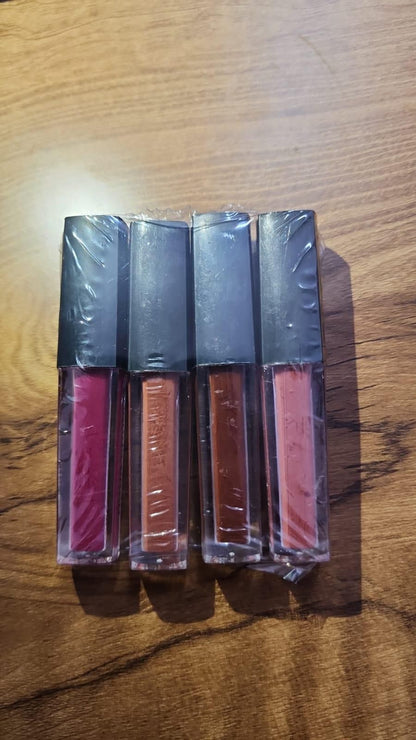 Nude Red Edition – Set of 4 Liquid Lipsticks (16ml)